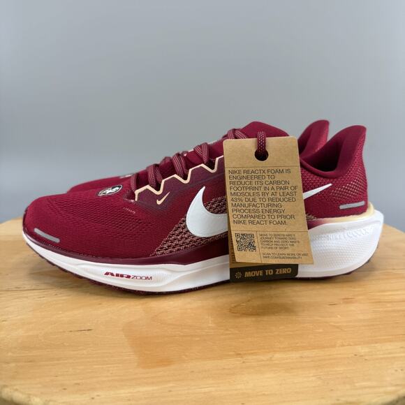 Nike Air Zoom Pegasus 41 'Florida State Seminoles' Mens Size 9 Shoes Running FSU - Picture 3 of 9